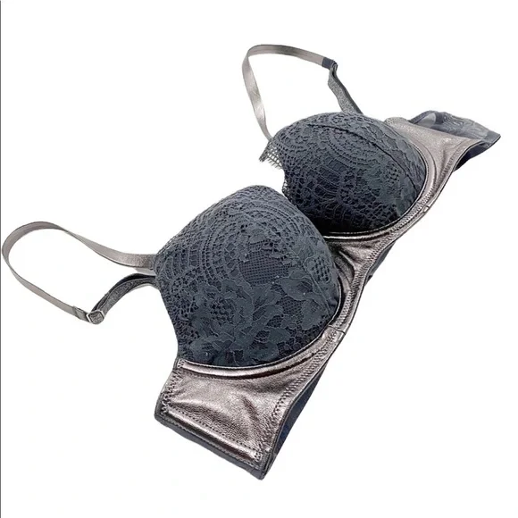 VICTORIA’S SECRET Dream Angels Metallic Lace Bra - Picture 5 of 5